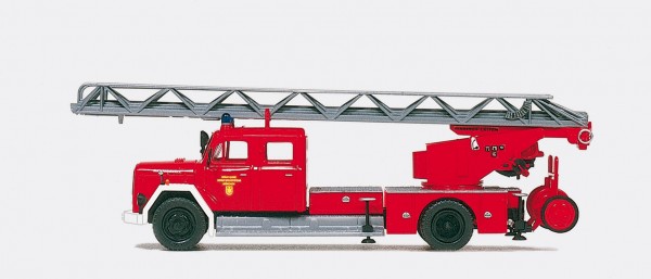 Preiser 31265 - H0 - Magirus Drehleiter DL 30 Staffelfahrerhaus