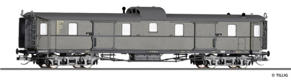 Tillig 12061 - TT - Packwagen Pw4ü der DB, Ep. III