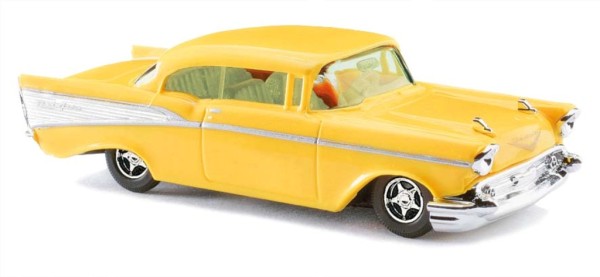 Busch 45026 - H0 - Chevrolet Bel Air, Gelb