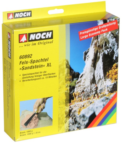 Noch 60892 - Fels-Spachtel XL "Sandstein", 1000 g