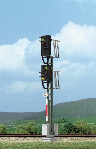 Busch 5805 - H0 - Blocksignal mit Vorsignal