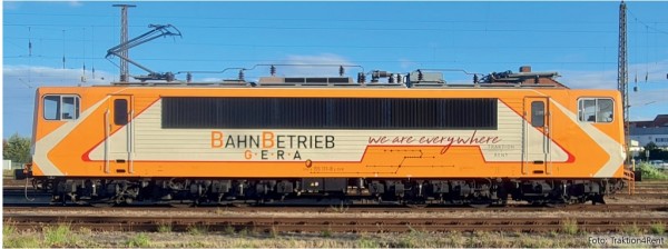 Tillig 04329 - TT - Elektrolokomotive 155 111-8 der Traktion4Rent GmbH / BahnBetrieb Gera GmbH
