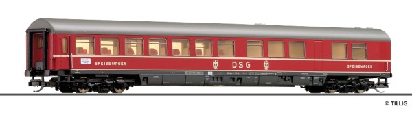 Tillig 16598 - TT - Speisewagen "DSG" WR4üm-64 der DB, Ep. III