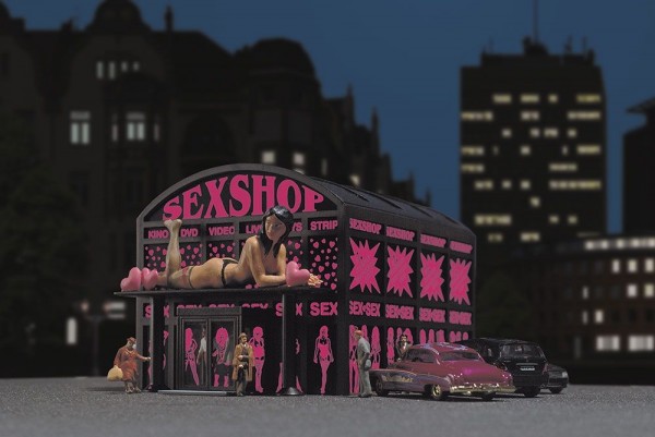Busch 1004 - H0 - Sex-Shop