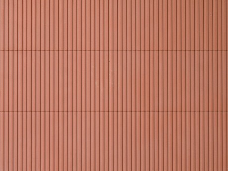 Auhagen 52432 - H0/TT - Trapezblech rotbraun, 10 x 20 cm