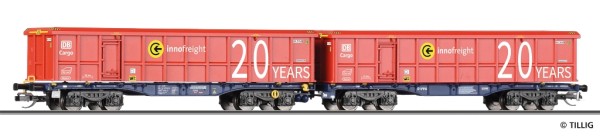 Tillig 15084 - TT - Doppeltragwagen InnoWaggon der VTG