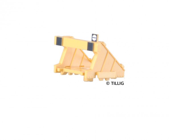 Tillig 83442 - TT - Bausatz Prellböcke gelb, 4 Stk.