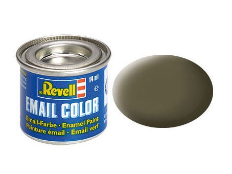 Revell 32146 - Email Farbe - nato-oliv, matt - 14 ml, RAL 7013