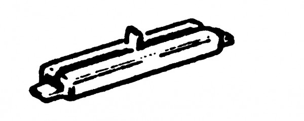 Fleischmann 22214 - N - Isolier-Schienenverbinder (24 Stk./ Pkg.)