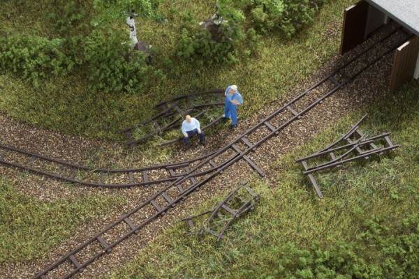 Auhagen 43701 - TT - Feldbahngleis – Attrappen