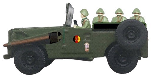 NPE NA 88773 - TT - IFA P3 Kübelwagen NVA Fallschirmjäger