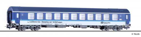 Tillig 74931 - H0 - Schlafwagen WLAB, Typ Y, der CD, Ep. VI
