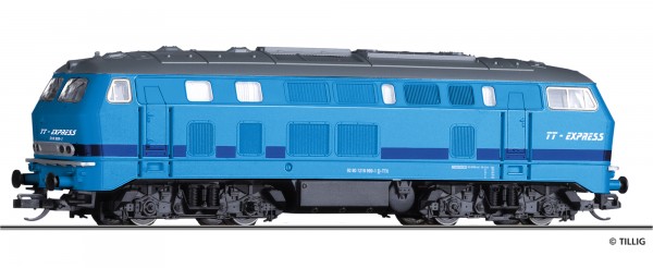 Tillig 04709 - TT - START-Diesellokomotive BR 218 „TT-Express“