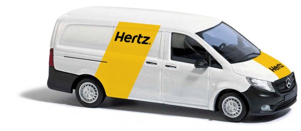 Busch 51198 - H0 - Mercedes Vito, Hertz - ***Auslaufartikel***