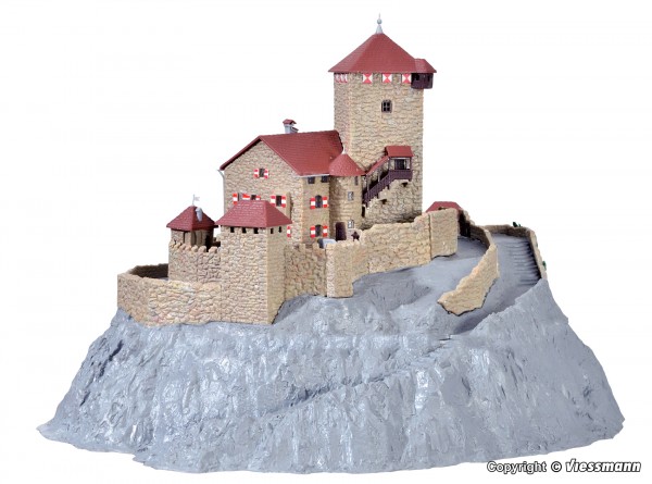 Kibri 37304 - N - Burg Branzoll, L 34,0 x B 28,0 x H 23,0 cm