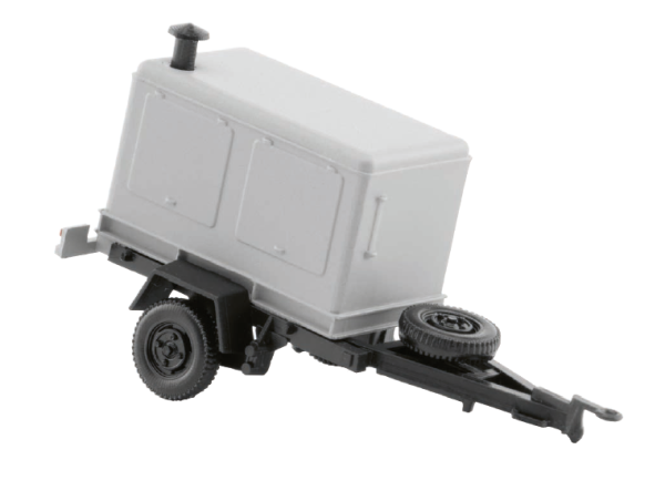 Hädl 125006-03 - TT - Einachsanhänger, Stromaggregat grau