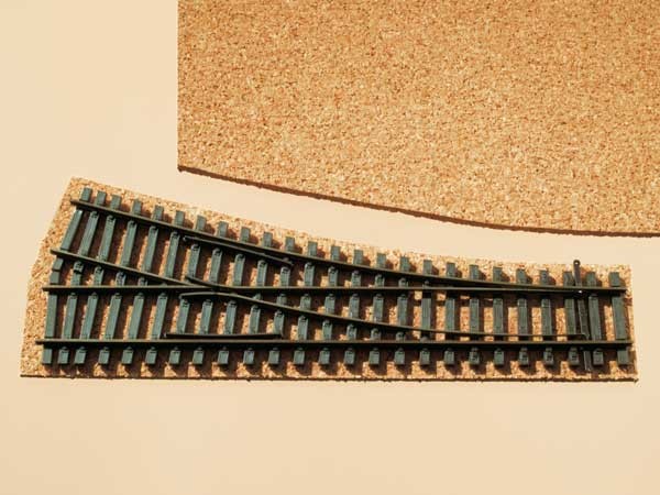 Auhagen 43580 - TT - 1x Korkgleisbettung für Weichen, 200 x 300 x 4 mm