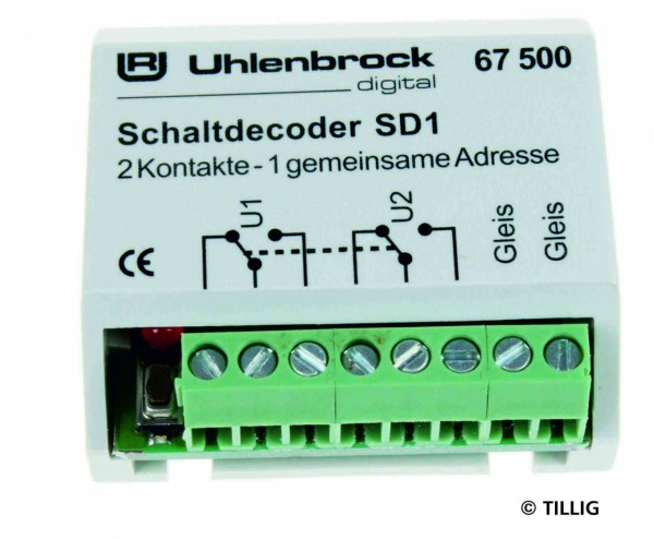 Tillig 66837 - TT - Schaltdecoder SD1