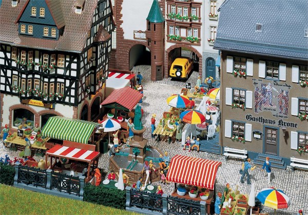 Faller 180582 - H0 - Wochenmarkt