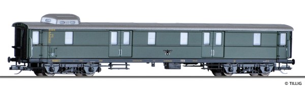 Tillig 13378 - TT - Gepäckwagen Pw4ü-37 der DRG, Ep. II