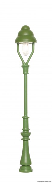 Viessmann 6011 - H0 - Einheits-Gaslaterne grün, LED warmweiß, 56 mm