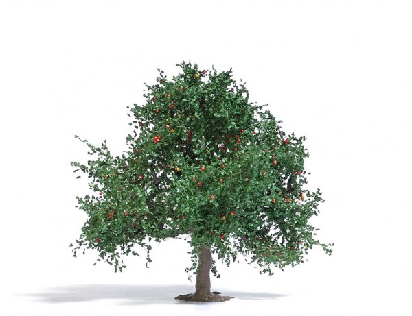 Busch 3652 - H0 - Apfelbaum 75 mm, Sommer