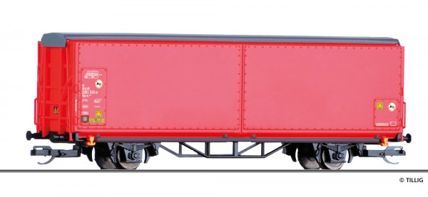 Tillig 14846 - TT - Schiebewandwagen Hbis-tt 293 der DB AG, Ep. VI