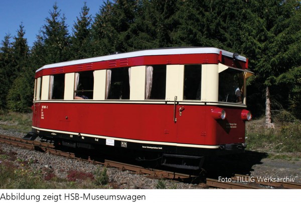 Tillig 02950 - H0e - Triebwagen VT 133 der DR, Ep. III -FORMNEUHEIT-