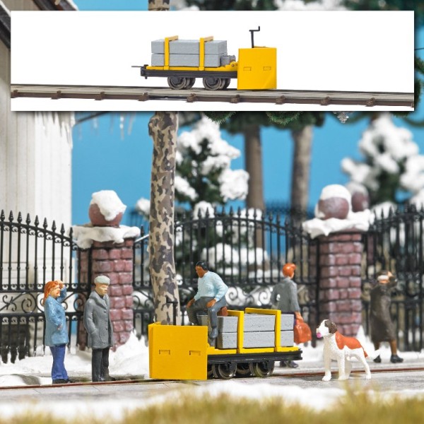 Busch 12291 - H0 - Schneeräumwagen