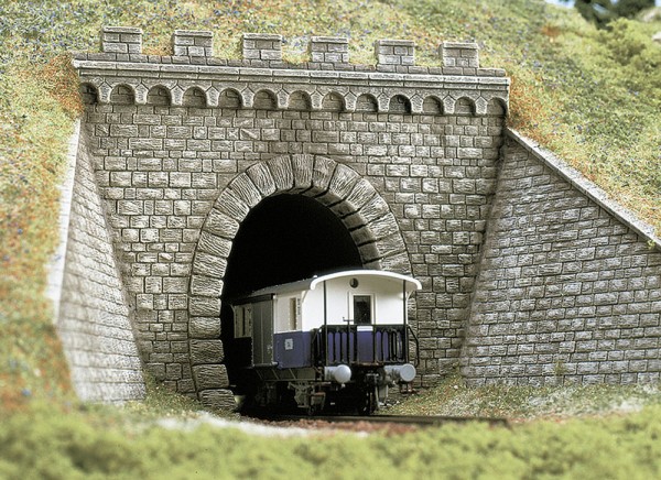 Busch 7022 - H0 - Tunnelportal, eingleisig