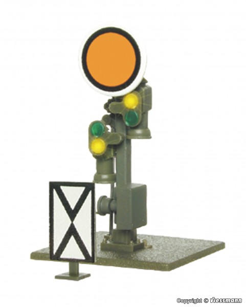 Viessmann 4806 - Z - Form-Vorsignal, Scheibe beweglich, 26 mm