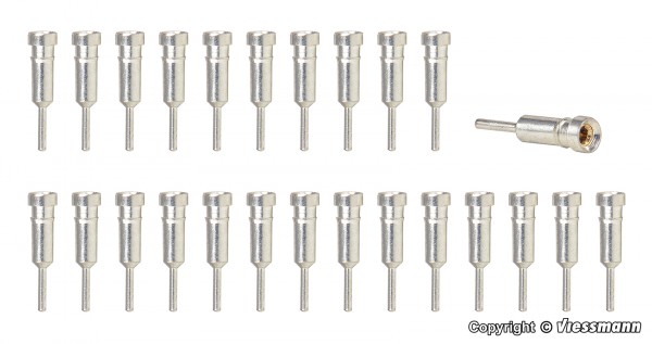 Viessmann 6044 - H0 - 25x Adapterstift für Verteilerleiste