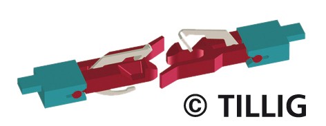 Tillig 08840 - TT - Kupplung für NEM-Aufnahme, 8 Stk.