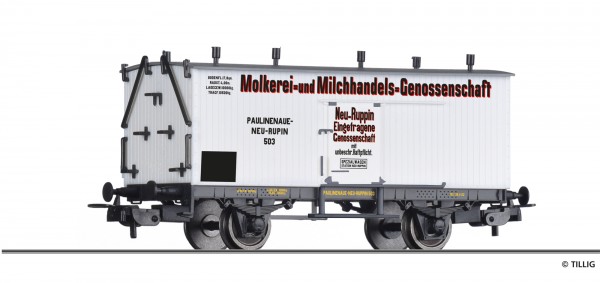 Tillig 76796 - H0 - Kühlwagen der Molkerei- und Milchhandels-Genossenschaft Neu-Ruppin