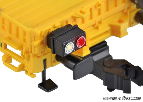 Viessmann 2320 - H0 - 2x Zugschlussbeleuchtung modern für Niederbordwagen