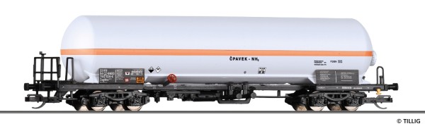 Tillig 15047 - TT - Gaskesselwagen Zagkks der Unipetrol Doprava s.r.o., Ep. VI