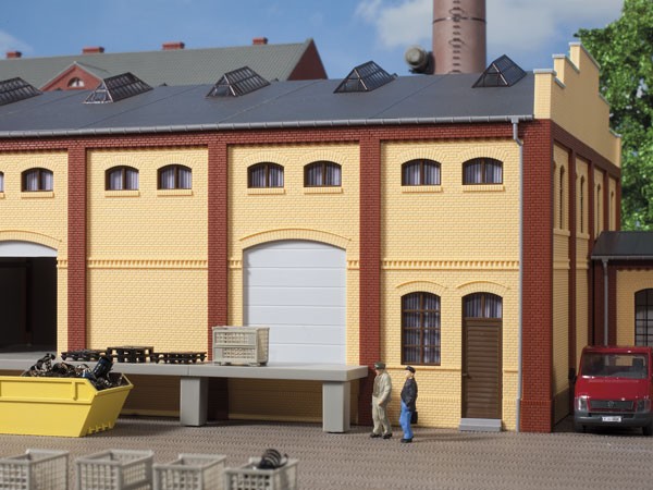 Auhagen 80620 - H0 - Wand 2410A, Wände 2410B und Wände 2410D gelb