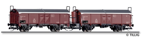 Tillig 01076 - TT - Güterwagenset der DB, Ep.IV