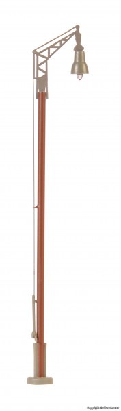 Viessmann 6961 - TT - Bahnhofsleuchte mit Holzmast, 12,2 cm