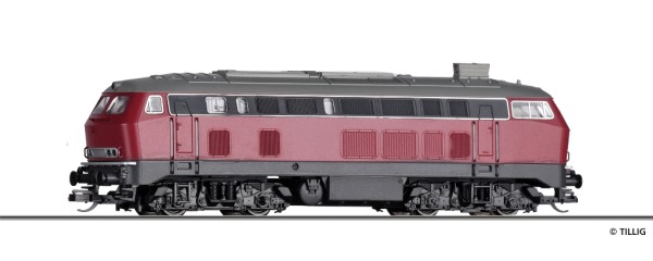 Tillig 04706 - TT - Diesellokomotive BR 210 der DB, Ep. IV -FORMVARIANTE-