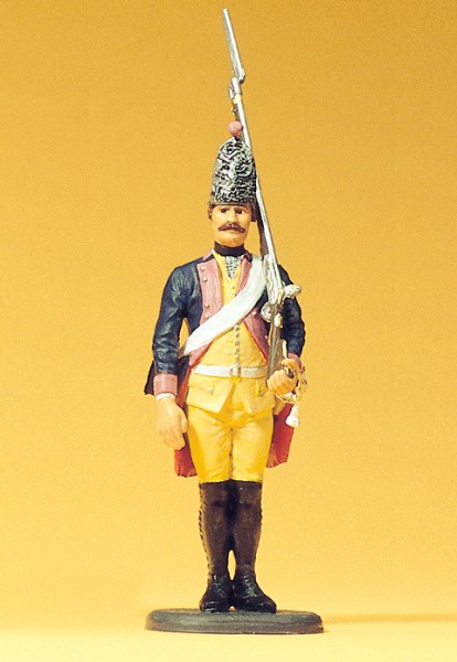 Preiser 54122 - 1:24 - Grenadier stehend Gewehr geschultert