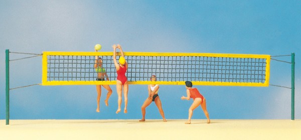 Preiser 10528 - H0 - Beach-Volleyball