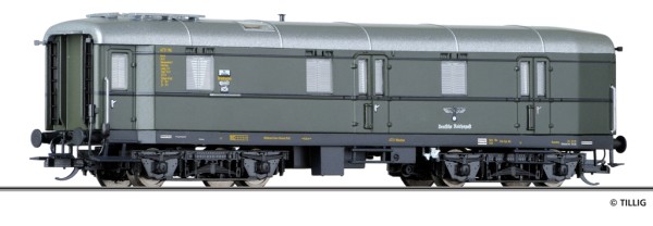 Tillig 13897 - TT - Bahnpostwagen Post4-b/15 der Deutschen Reichspost, Ep. II