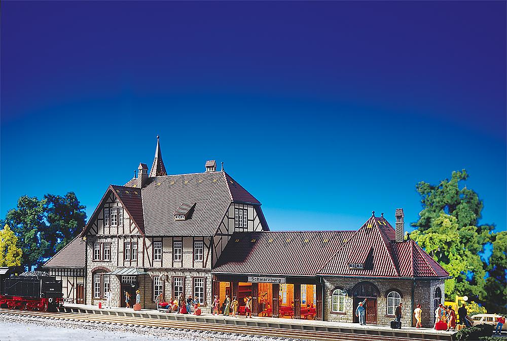 Faller 110116 - H0 - Bahnhof Schwarzburg, Ep. I, 550 x 185 x 230