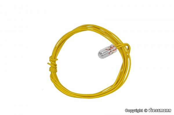 Viessmann 3505 - 1x Glühlampe klar T1, Ø 3,2 mm, 16 V, 30 mA