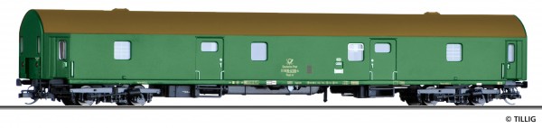 Tillig 16816 - TT - Bahnpostwagen Post me-bll/24,2 der Deutschen Post, Ep. IV
