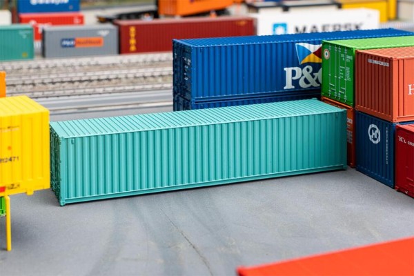 Faller 182103 - H0 - 40 ft. Container, grün