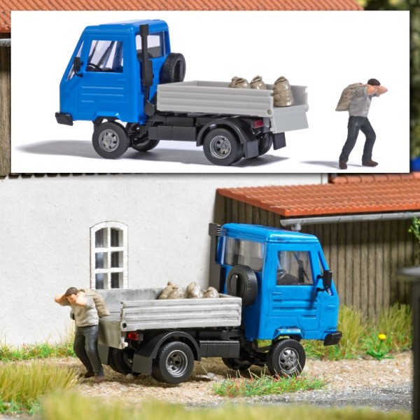 Busch 7929 - H0 - A-Set: Kohleauslieferung
