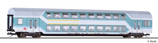 Tillig 16803 - TT - Doppelstockwagen 1./2. Klasse DABz 755 der DB AG, Ep. V