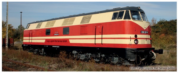 Tillig 04651 - TT - Diesellokomotive 228 321-6 der Cargo Logistik Rail Service GmbH, Ep. VI